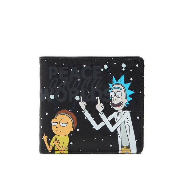 Cropp Cropp - Novčanik s motivom Rick and Morty - CRNO