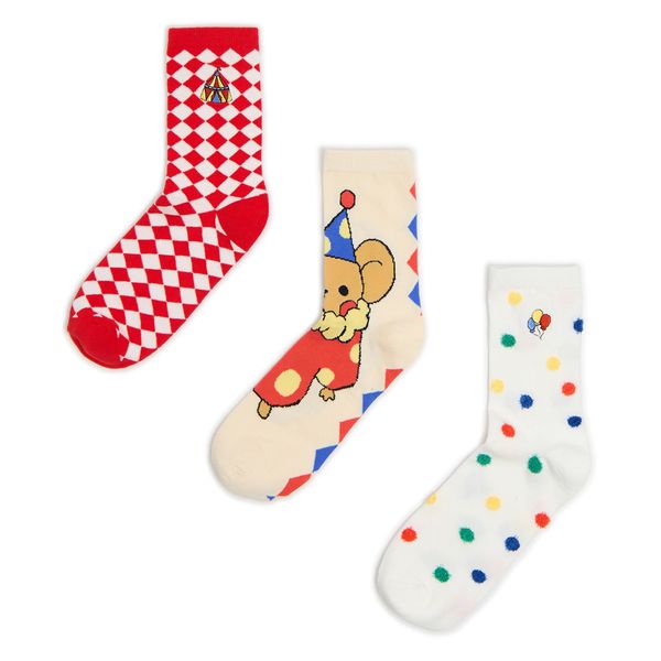 Cropp Cropp - Pakovanje od 3 para dugačkih čarapa - šareno