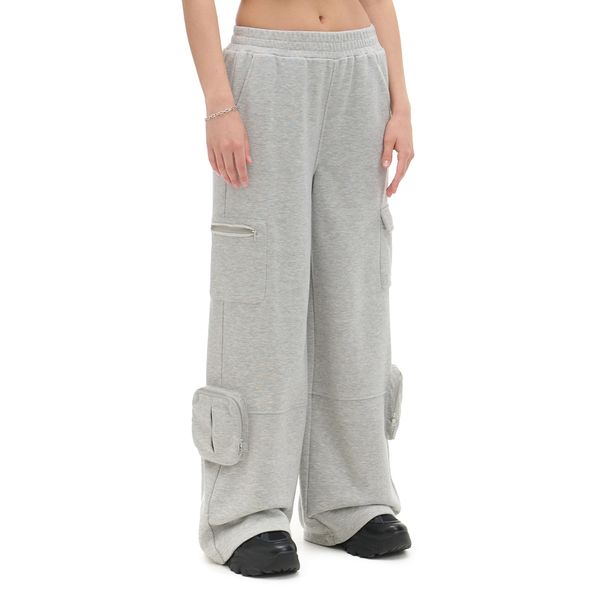 Cropp Cropp - Pantalone s cargo džepovima - light grey