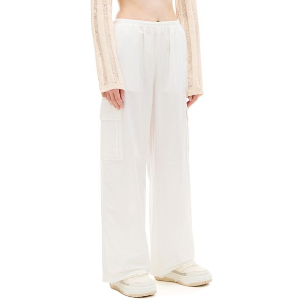 Cropp Cropp - Pantalone s cargo džepovima - white