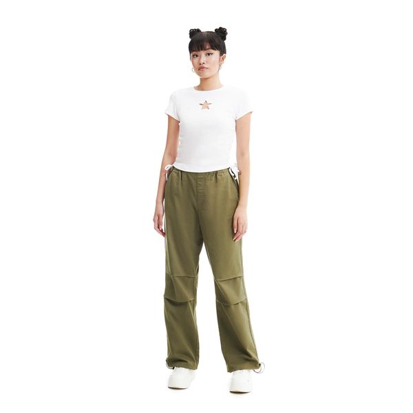 Cropp Cropp - Parachute farmerke - green