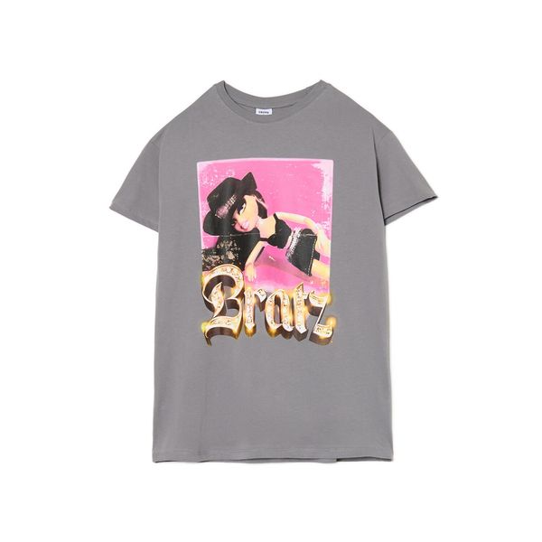 Cropp Cropp - Predimenzionirana majica kratkih rukava s printom Bratz - light grey