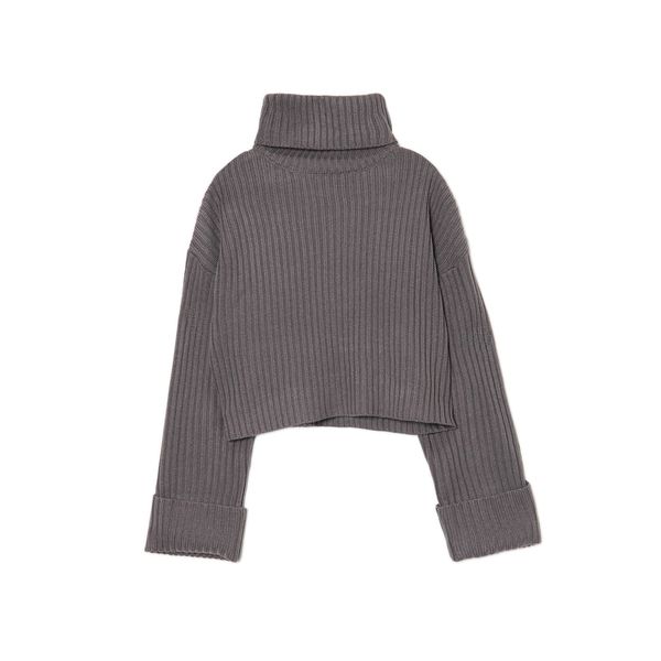 Cropp Cropp - Predimenzionirani džemper - tamno siva