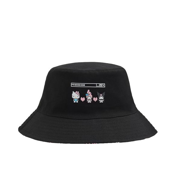 Cropp Cropp - Šešir bucket hat Hello Kitty & Friends - CRNO