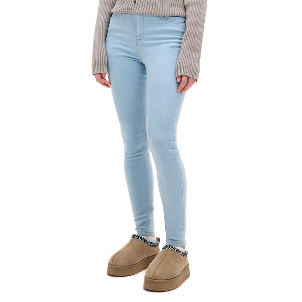 Cropp Cropp - Skinny push up farmerke - PLAVA