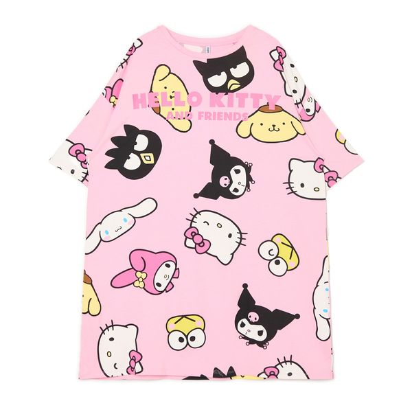 Cropp Cropp - Spavaćica Hello Kitty & Friends - pink