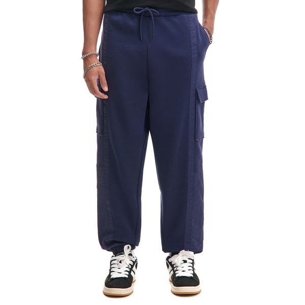 Cropp Cropp - Sportske jogger pantalone cargo - navy