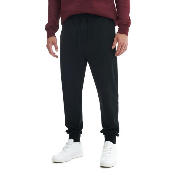 Cropp Cropp - Sportske jogger pantalone - CRNO