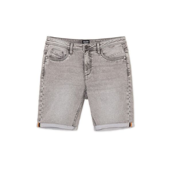 Cropp Cropp - Teksas šorts - light grey