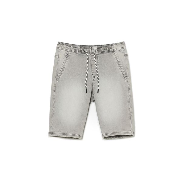 Cropp Cropp - Teksas šorts - light grey