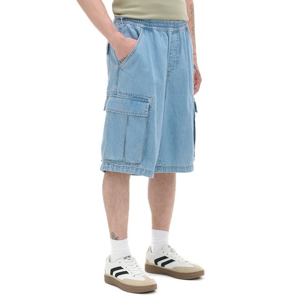 Cropp Cropp - Teksas šorts - PLAVA