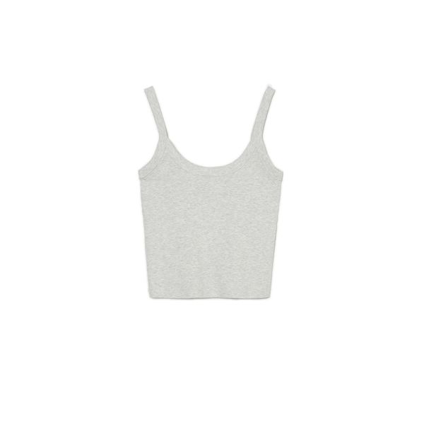 Cropp Cropp - Top na bretele - light grey