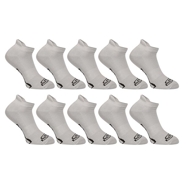 STYX 10PACK Styx low socks gray