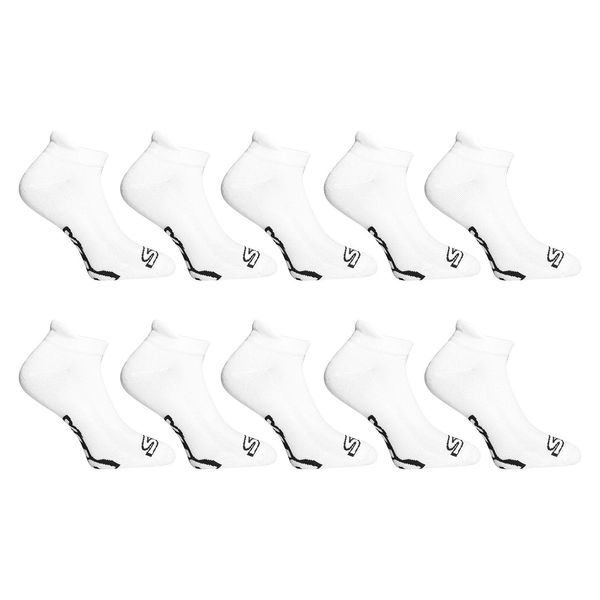 STYX 10PACK Styx low white socks