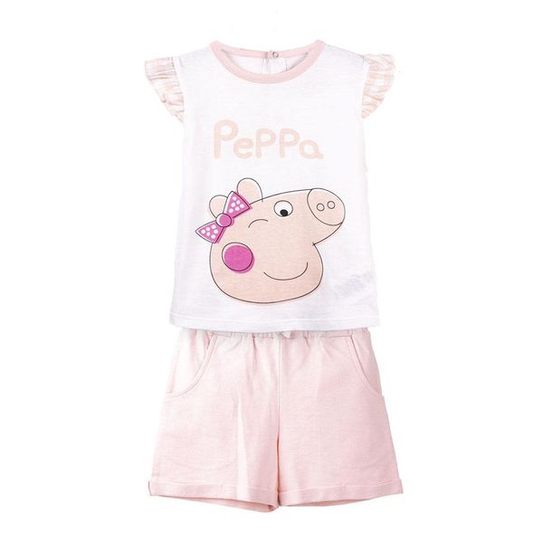 Peppa Pig 2 PIECE SET FRENCH TERRY PEPPA PIG