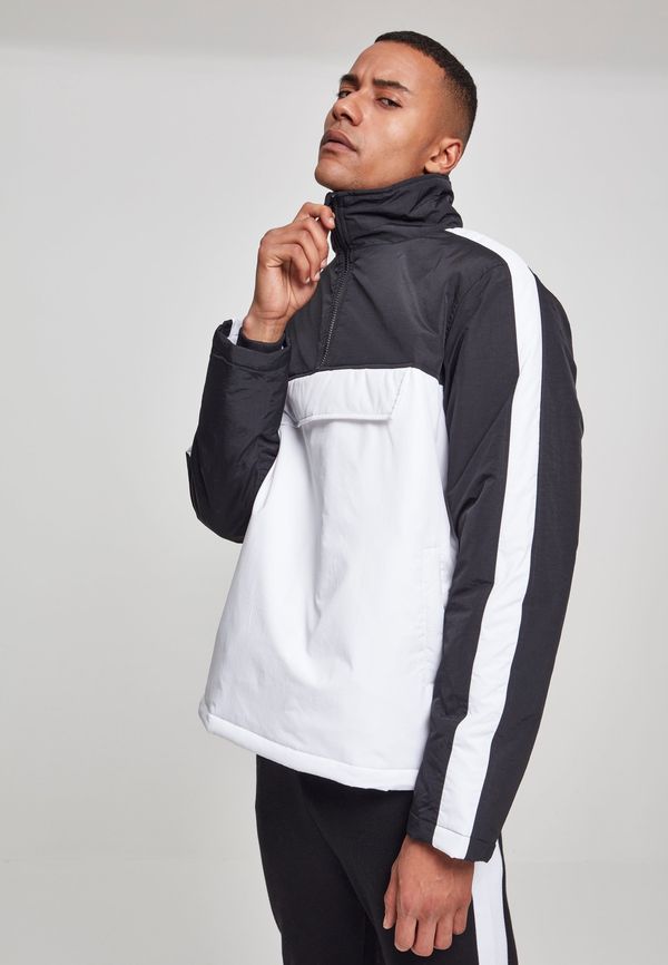 Urban Classics 2-Tone Padded Tug Jacket White/Black