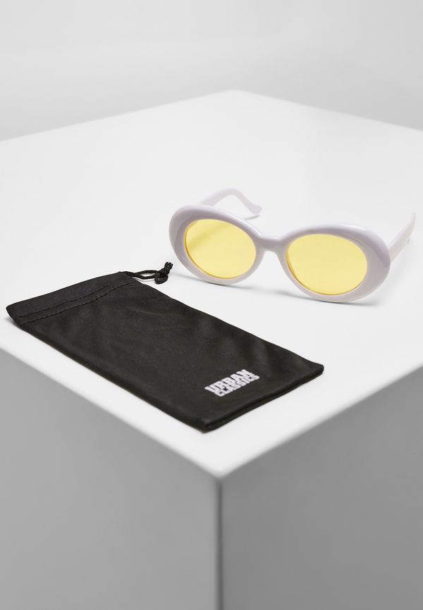 Urban Classics Accessoires 2-tone sunglasses WHT/YEL
