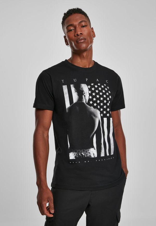 MT Men 2Pac President T-Shirt Black