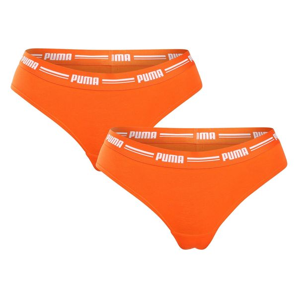 Puma 2PACK women's panties Brazilian Puma orange