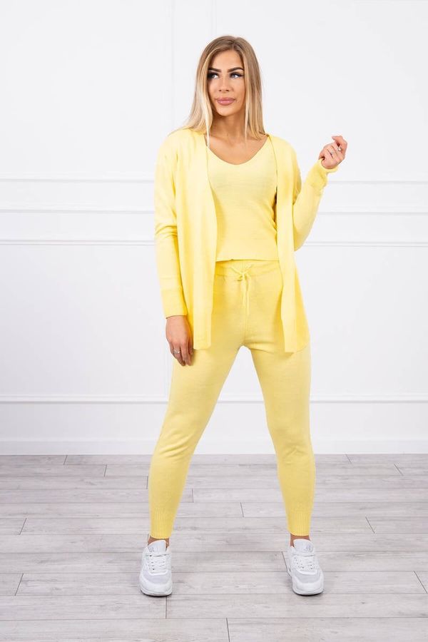 Kesi 3-piece set of sweaters yellow