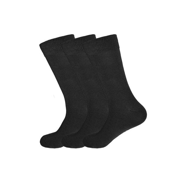 Gianvaglia 3PACK Gianvaglia High Socks Black