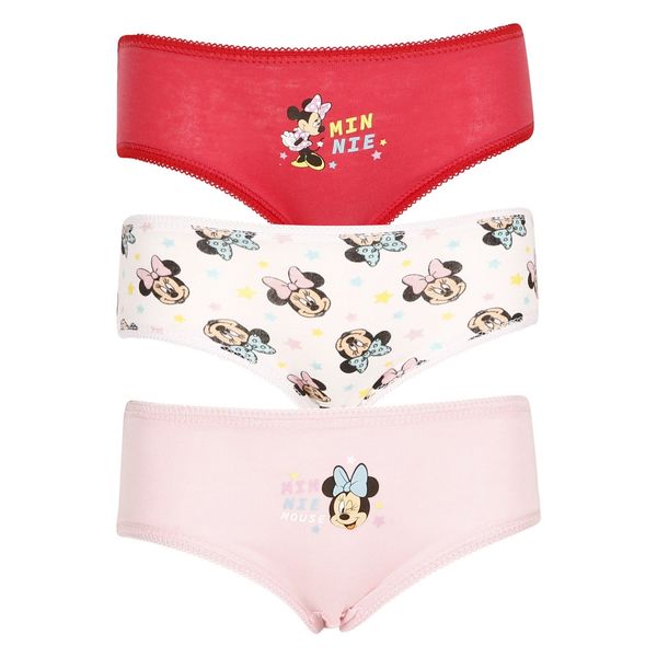 E plus M 3PACK girls' panties E plus M Minnie multicolored