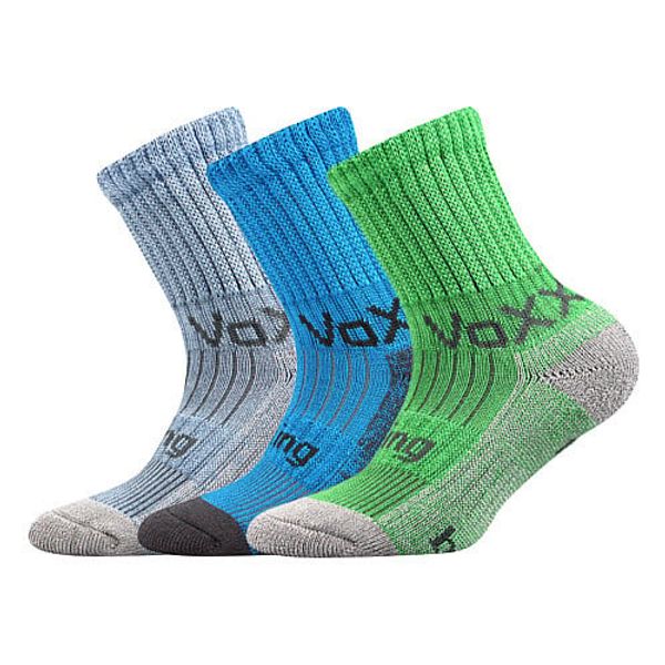 Voxx 3PACK Kids socks Voxx multicolor