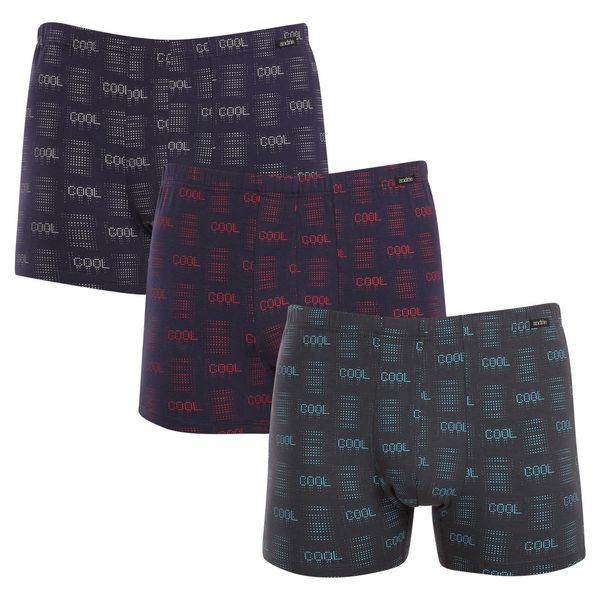 Andrie 3PACK Men's Boxers Andrie Multicolor