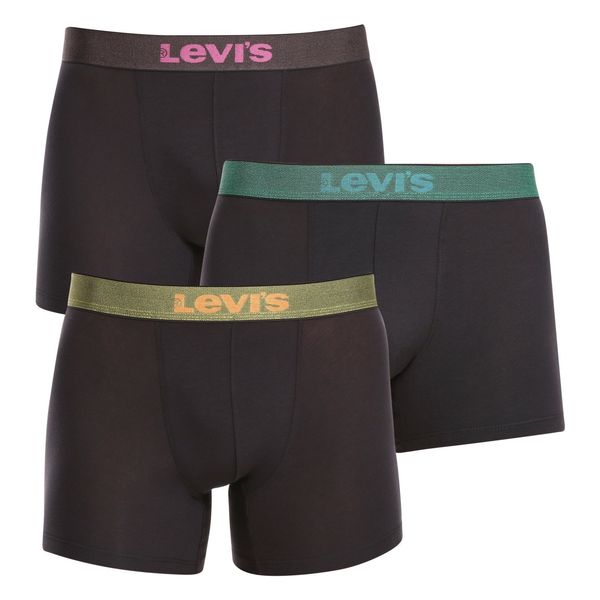 Levi's® 3PACK Mens Boxers Levis black