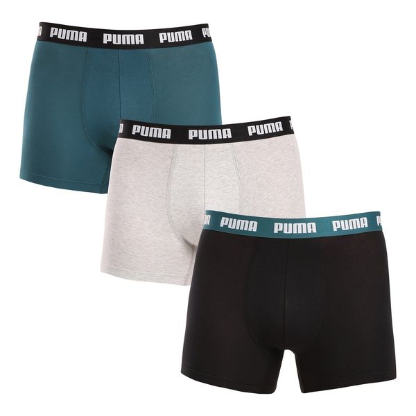 Puma 3PACK men's boxers Puma multicolored