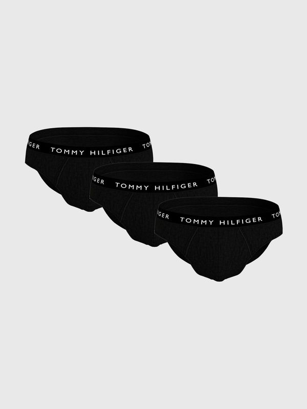 Tommy Hilfiger 3PACK men's briefs Tommy Hilfiger black