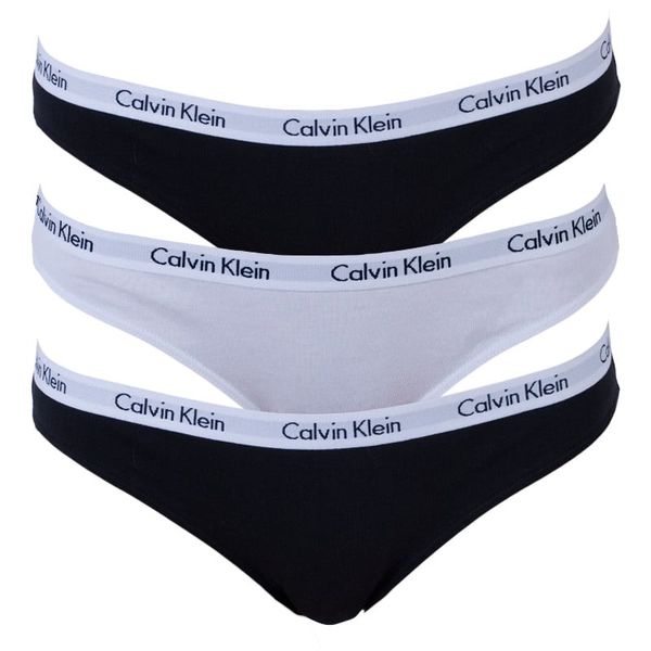 Calvin Klein 3PACK women's thongs Calvin Klein multicolor