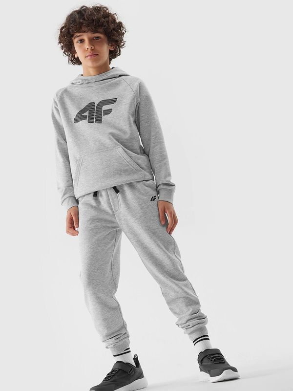 4F 4F jogger sweatpants for boys - grey