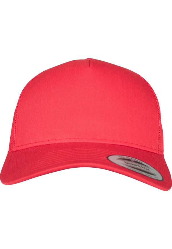 Flexfit 5-Panel Retro Trucker Cap Red