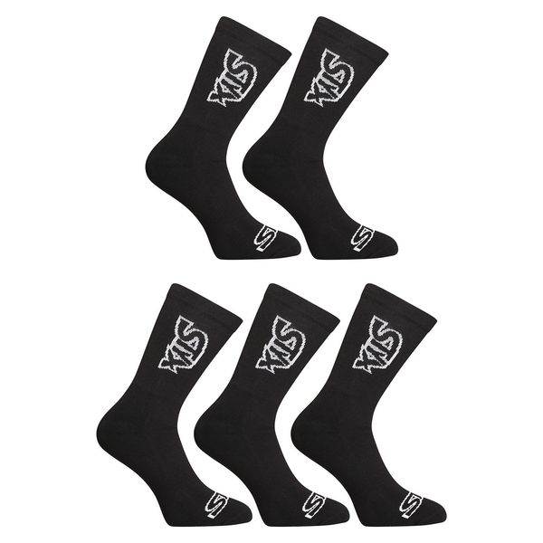 STYX 5PACK Styx high black socks