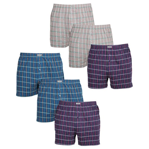 Andrie 6PACK men's boxer shorts Andrie multicolor