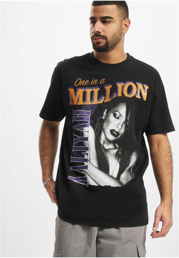 Mister Tee Aaliyah One In A Million Oversize T-Shirt Black