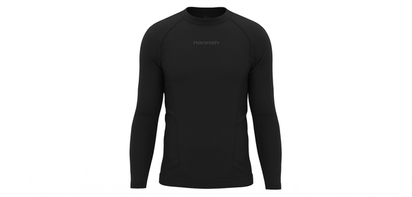 HANNAH ACTIVE TS L/S anthracite