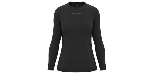 HANNAH ACTIVE TS L/S W anthracite