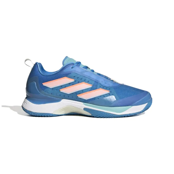 Adidas adidas Avacourt Clay Blue EUR 39 1/3 Women's Tennis Shoes