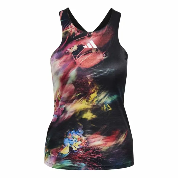 Adidas adidas Melbourne Tennis Y-Tank Top Multicolor/Black M Women's Tank Top