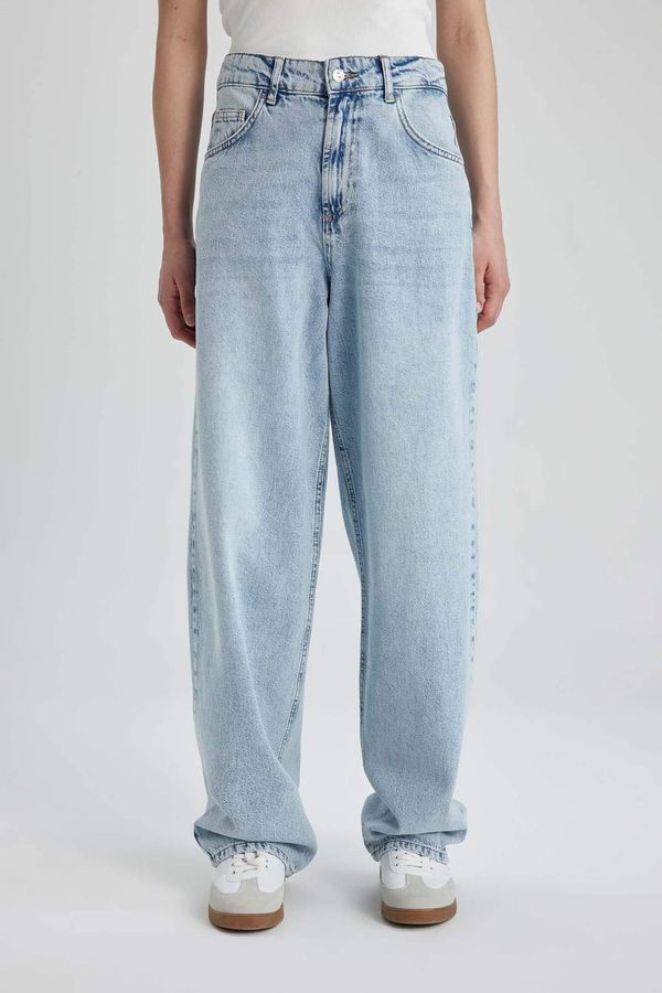 DEFACTO Afra x DeFacto Baggy High Waist Long Jeans