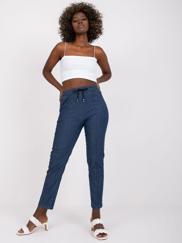 Fashionhunters Alexis trousers with elastic waistband