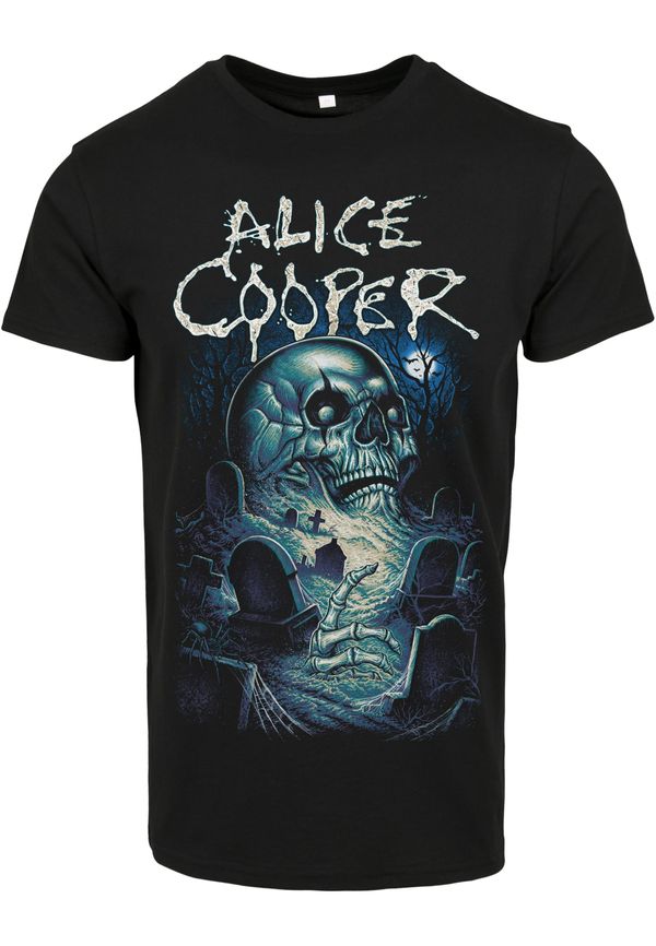 Merchcode Alice Cooper Graveyard Blue Tee black