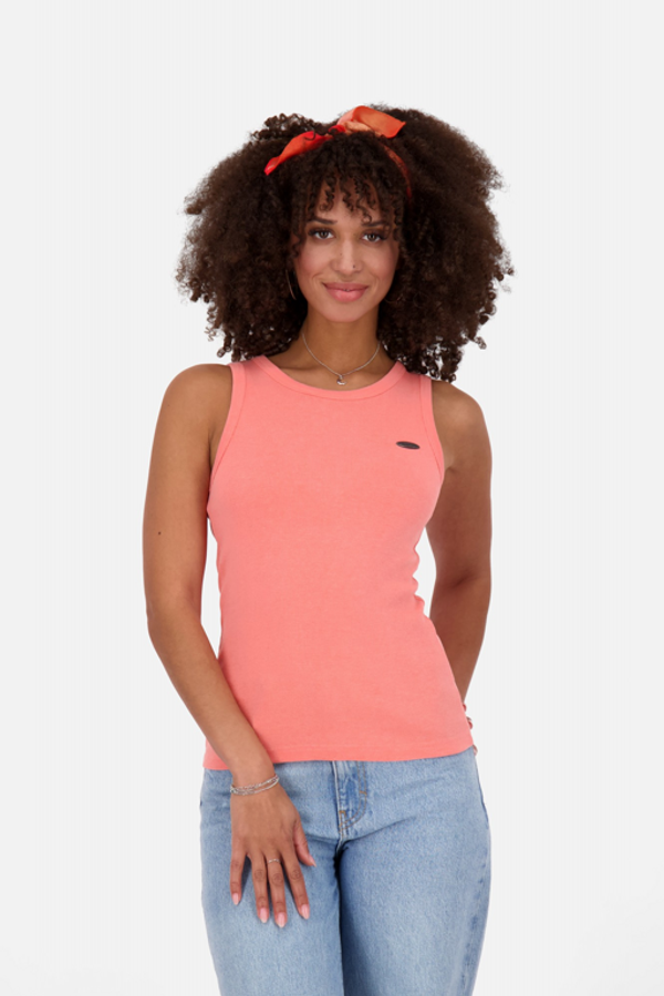 ALIFE AND KICKIN Alife and Kickin DOLLYAK A Ocean Coral Tank Top