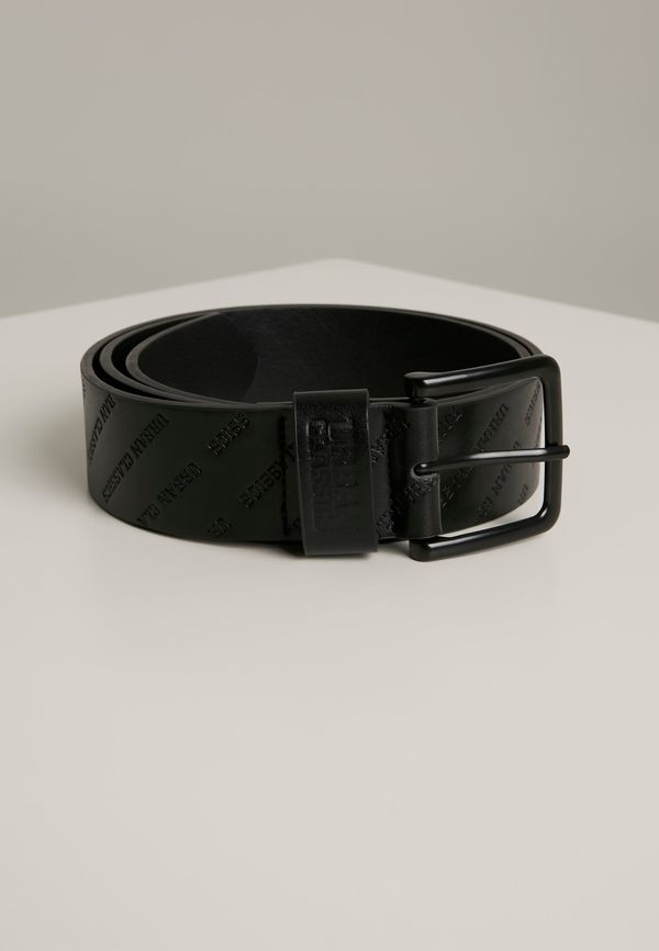 Urban Classics Accessoires Allover belt with logo black