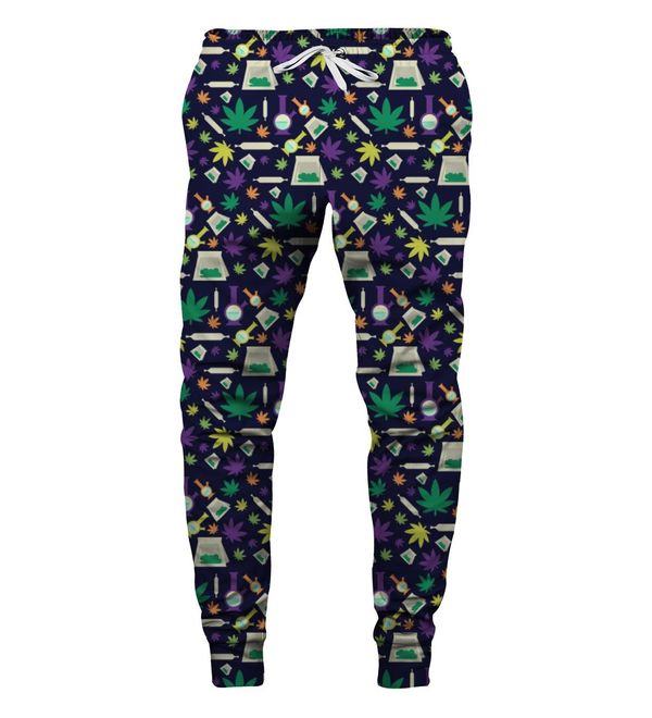 Aloha From Deer Aloha From Deer Unisex's Puff Puff Pass Sweatpants SWPN-PC AFD717