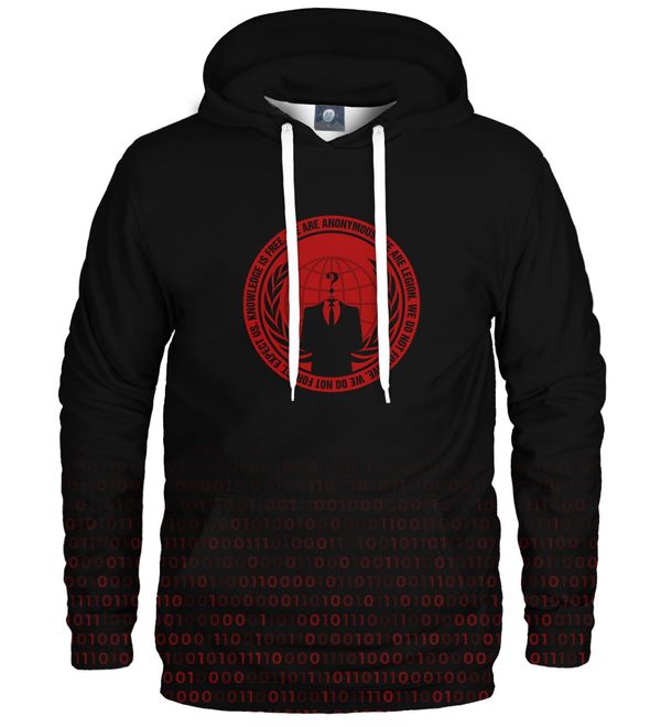 Aloha From Deer Aloha From Deer Unisex's Red Anonymous Hoodie H-K AFD991