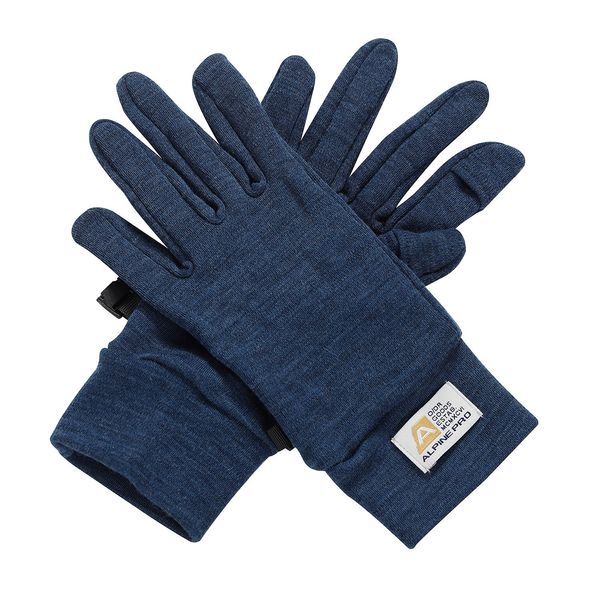 ALPINE PRO ALPINE PRO SILASE gibraltar sea merino wool gloves