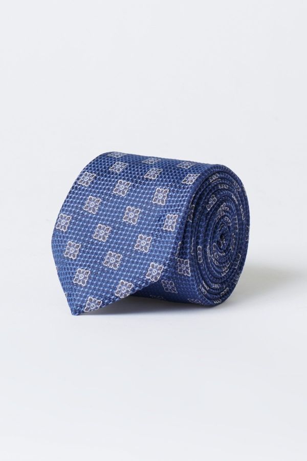 ALTINYILDIZ CLASSICS ALTINYILDIZ CLASSICS Men's Blue-gray Patterned Blue-gray Classic Tie